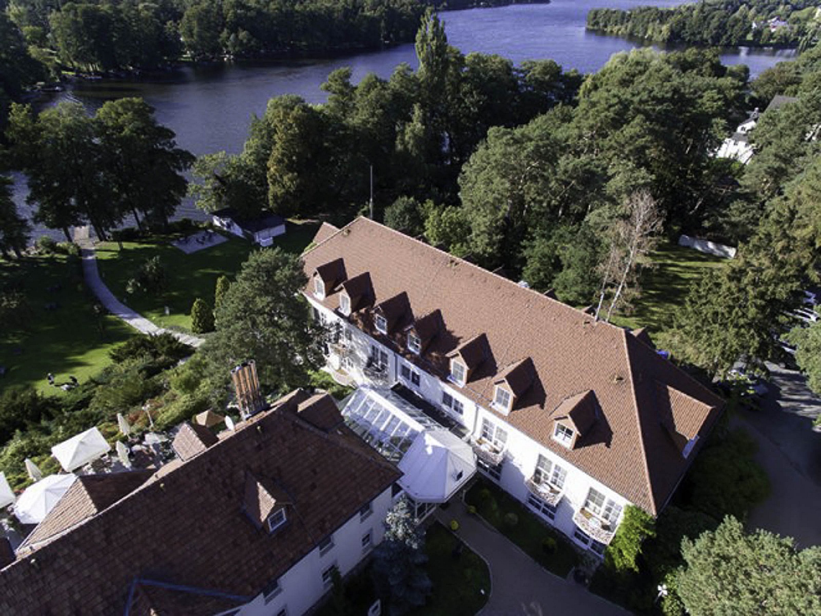 Hotel Residenz in Motzen - Luftaufnahmen