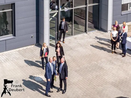 Eventfoto von der MTU-Halleneröffnung (Bild 3)