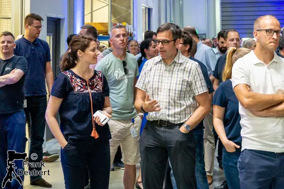 Eventfoto von der MTU-Halleneröffnung (Bild 7)