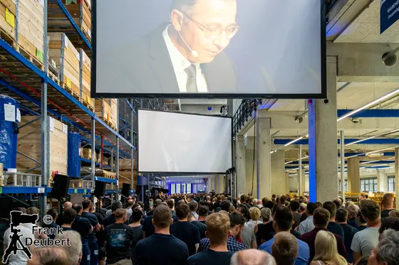 Eventfoto von der MTU-Halleneröffnung (Bild 8)