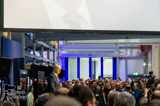 Eventfoto von der MTU-Halleneröffnung (Bild 9)